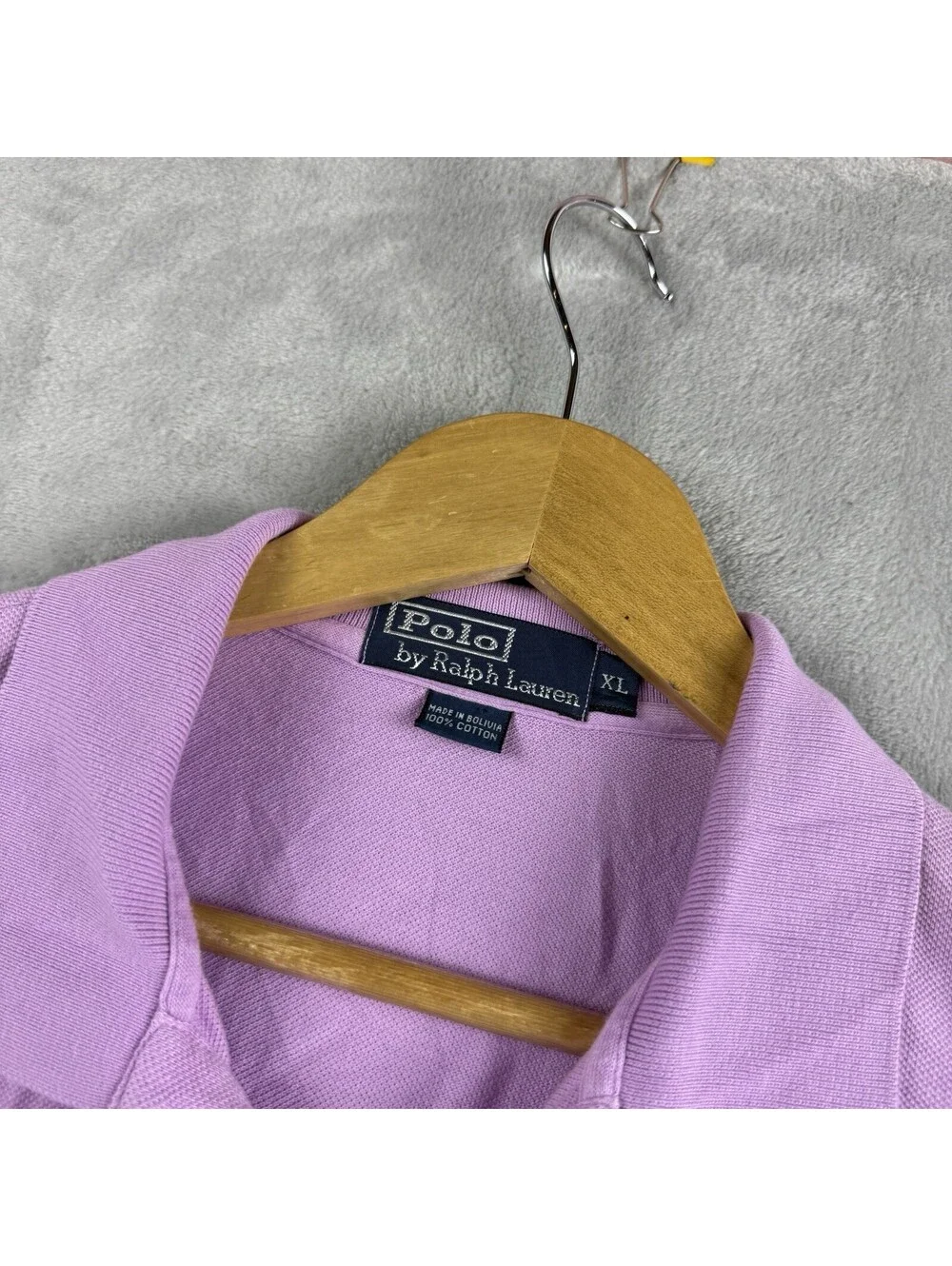 Polo Ralph Lauren Custom Fit Polo Shirt Mens XL Pink Green Pony Cotton Preppy